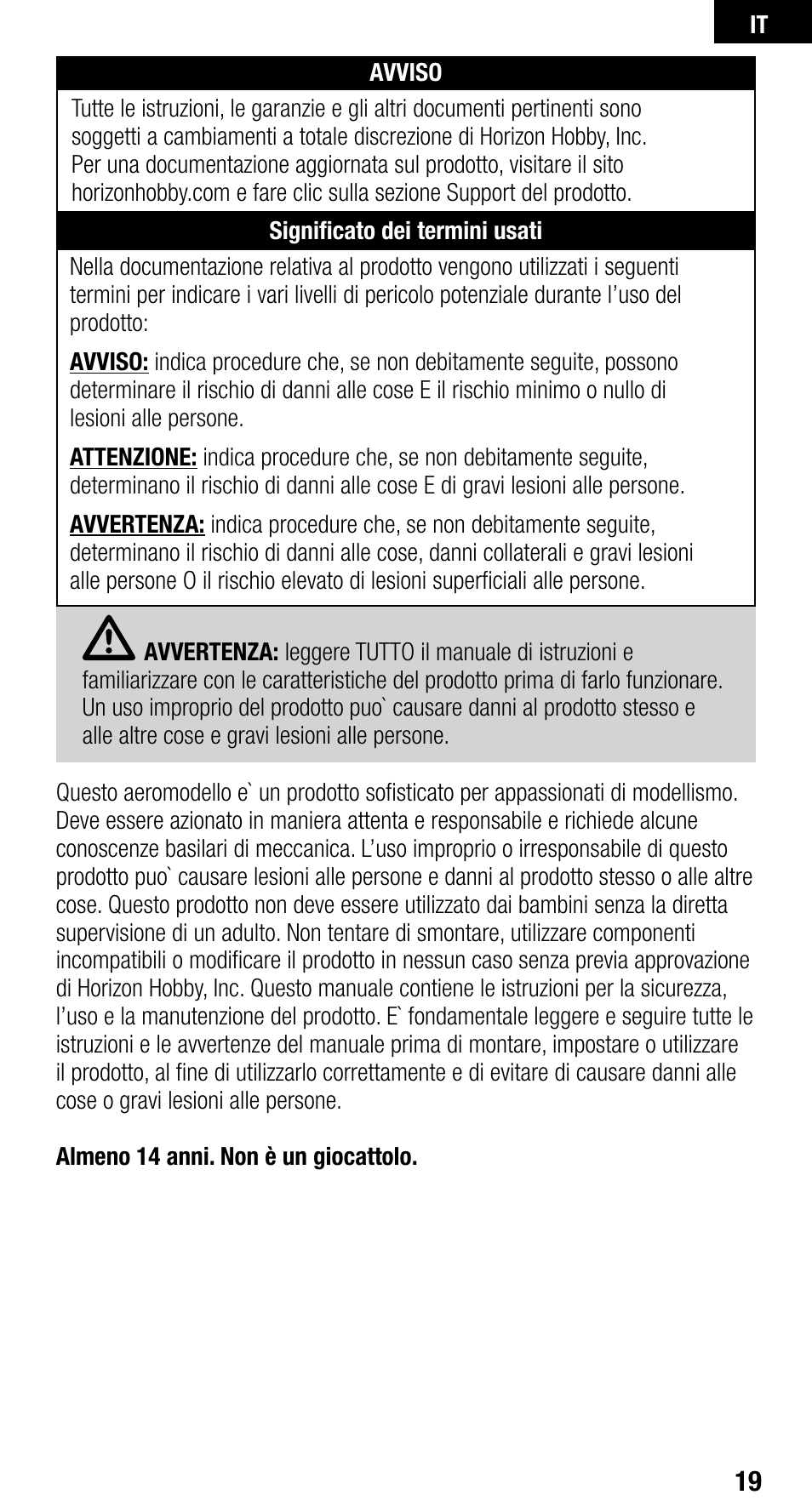 Spektrum SPM9646 User Manual | Page 19 / 24