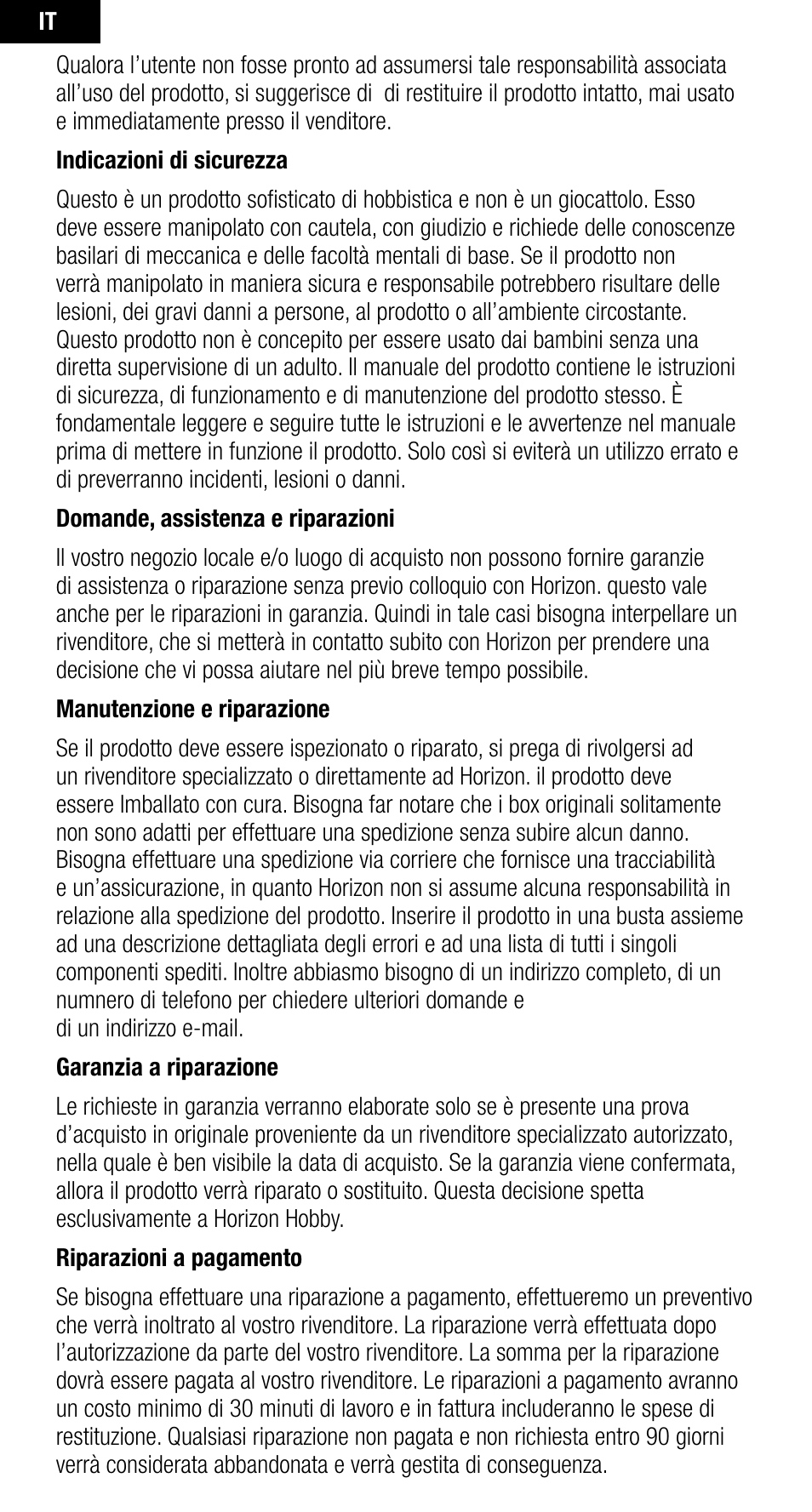 Spektrum SPM9645 User Manual | Page 22 / 24