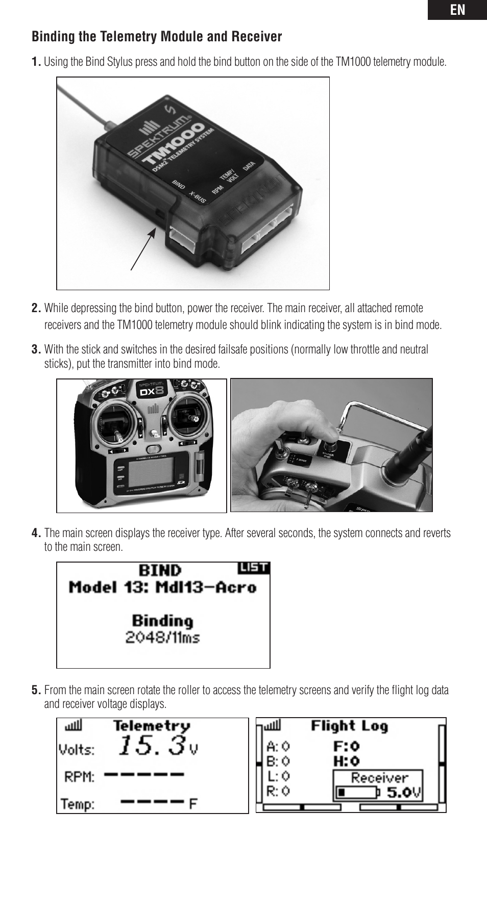 Spektrum SPM9548 User Manual | Page 5 / 13