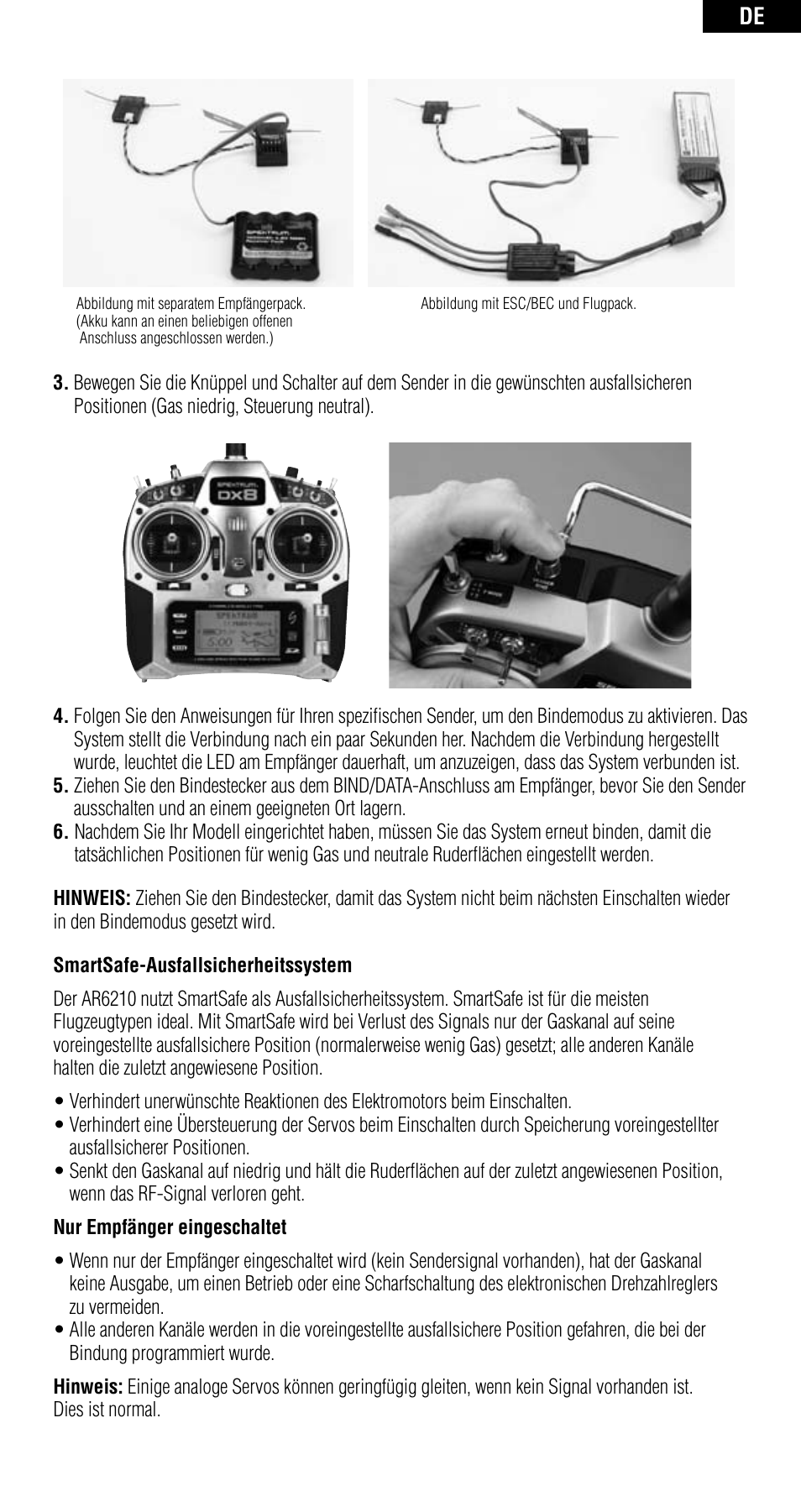 Spektrum SPMAR6210 User Manual | Page 15 / 44