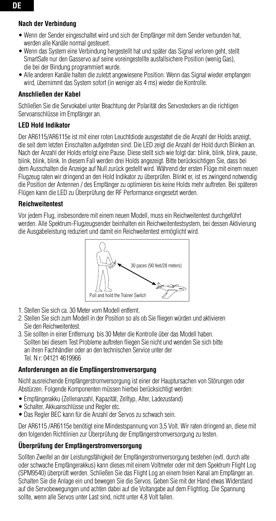 Spektrum SPMAR6210 User Manual | Page 16 / 44