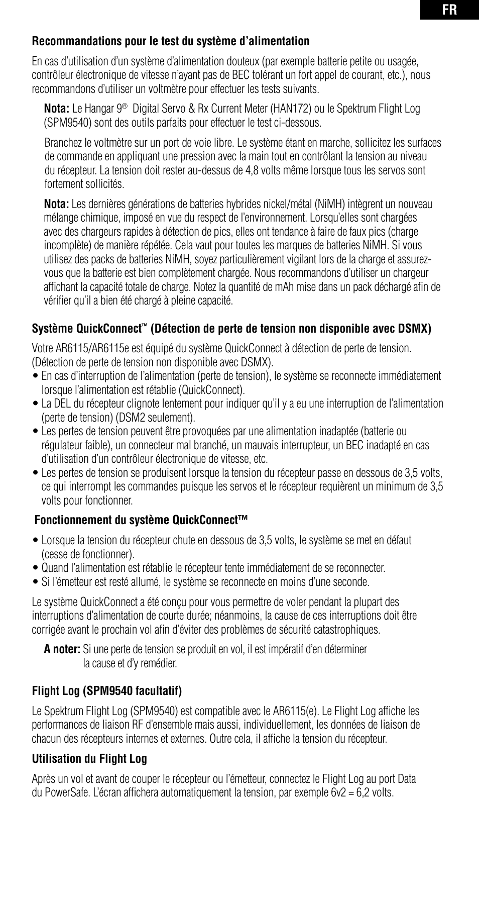 Spektrum SPMAR6210 User Manual | Page 28 / 44