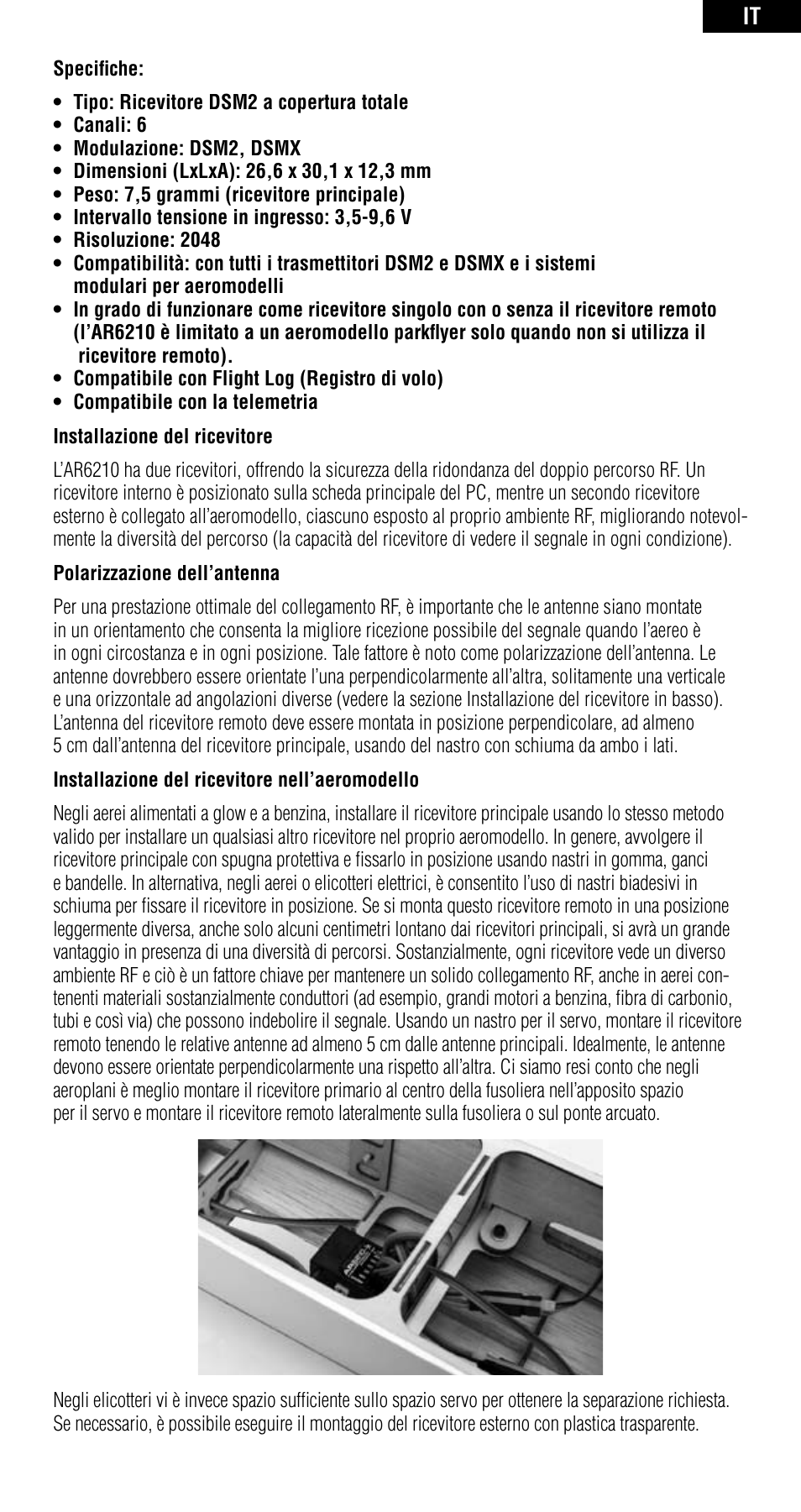 Spektrum SPMAR6210 User Manual | Page 35 / 44
