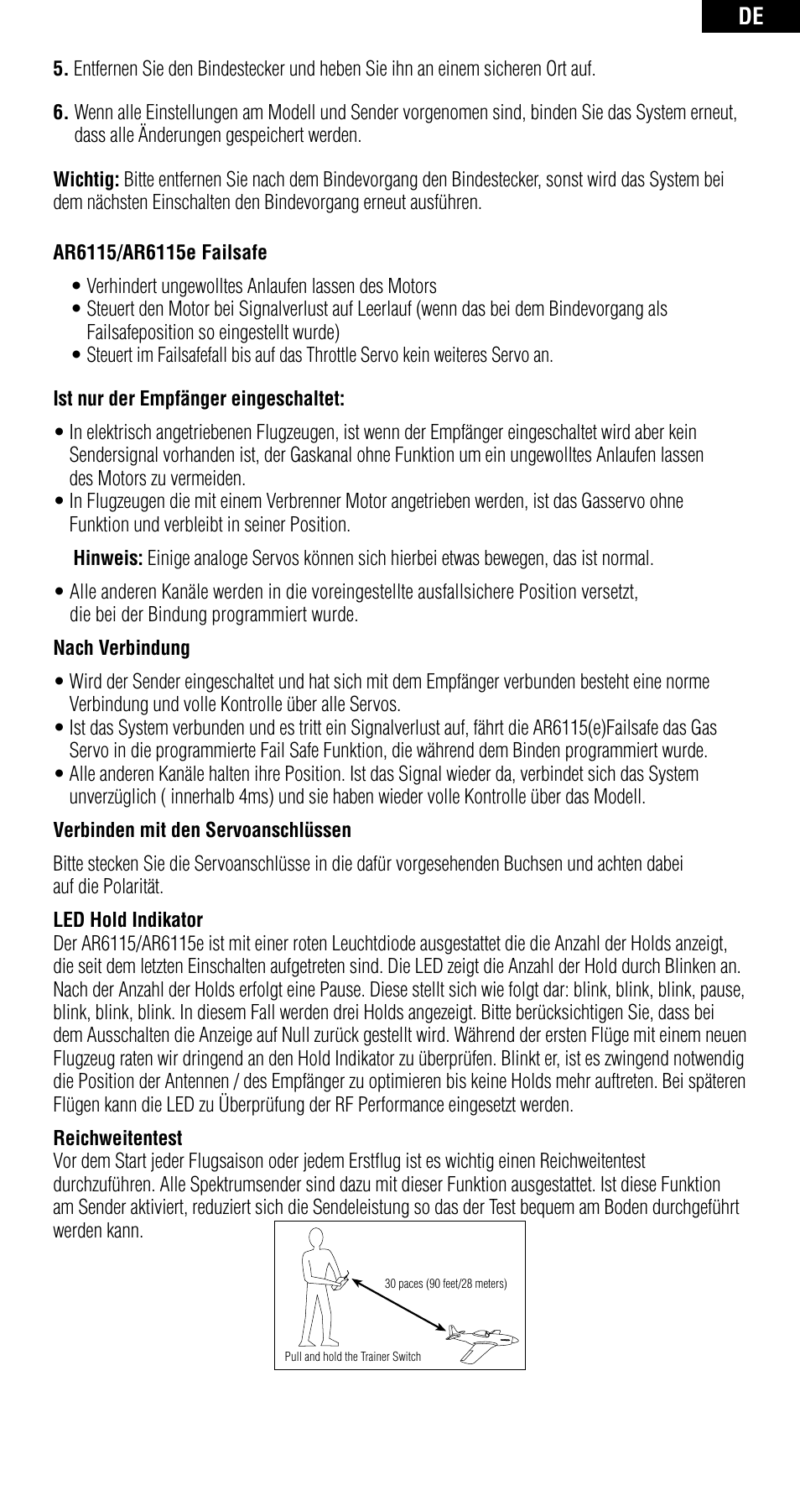 Spektrum SPMAR6115 User Manual | Page 14 / 40