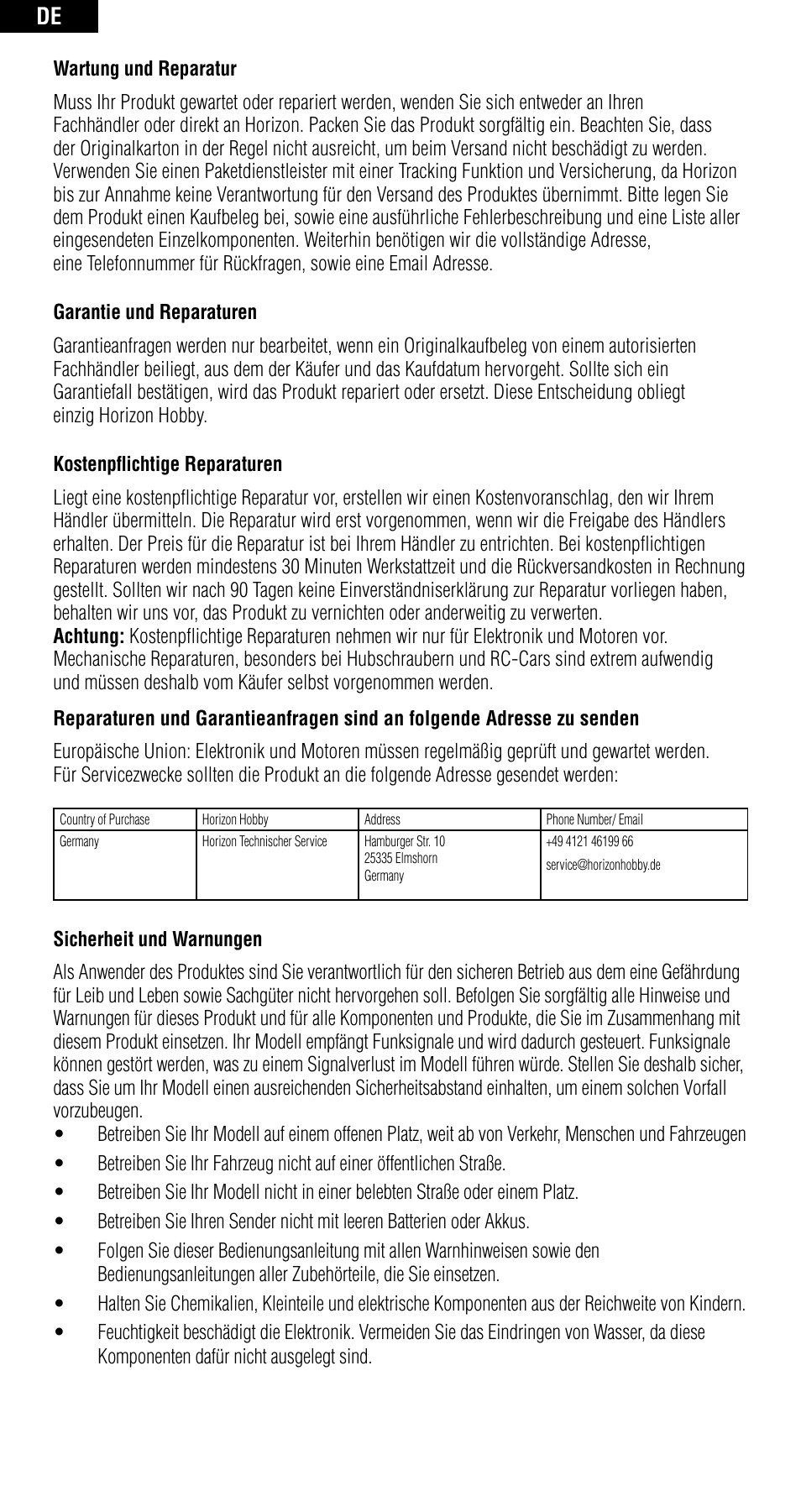 Spektrum SPMAR6115 User Manual | Page 19 / 40