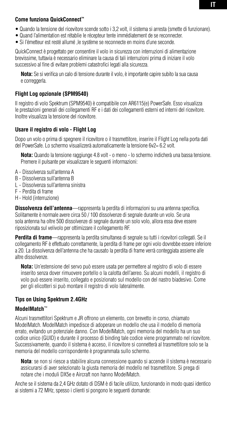 Spektrum SPMAR6115 User Manual | Page 36 / 40