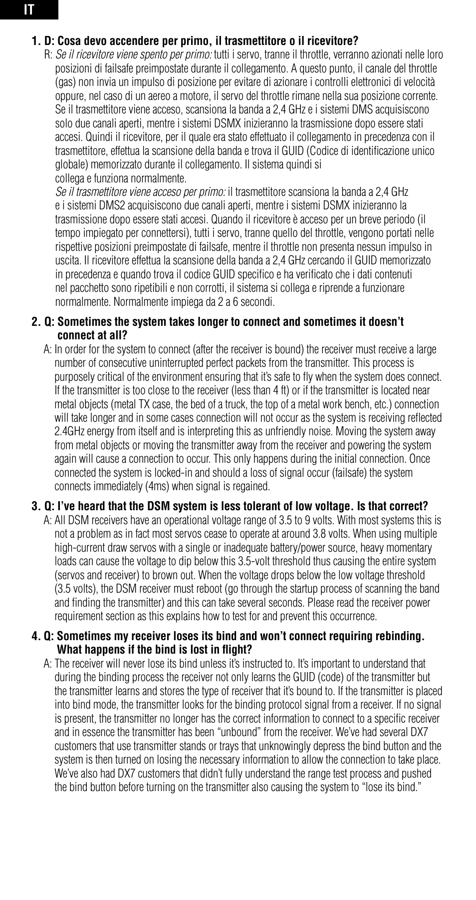 Spektrum SPMAR6115 User Manual | Page 37 / 40