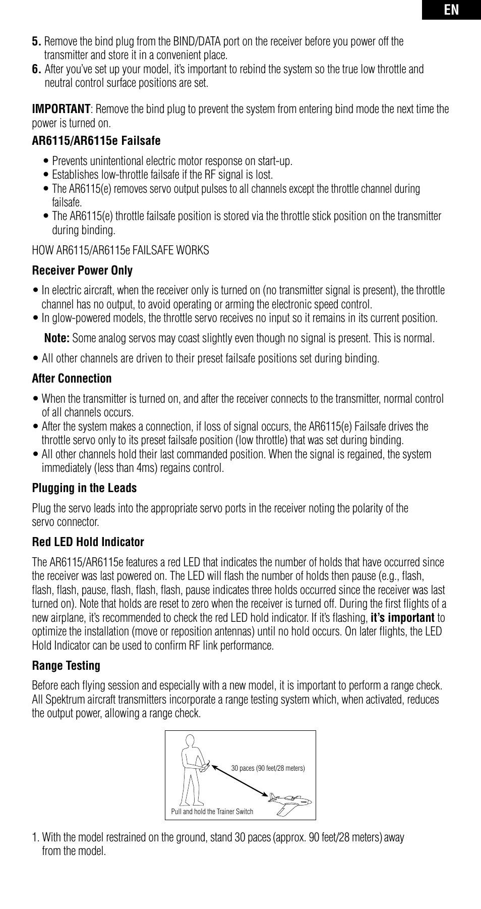 Spektrum SPMAR6115 User Manual | Page 5 / 40