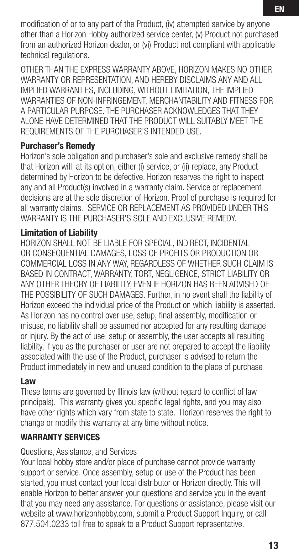 Spektrum SPMAR610C User Manual | Page 13 / 17