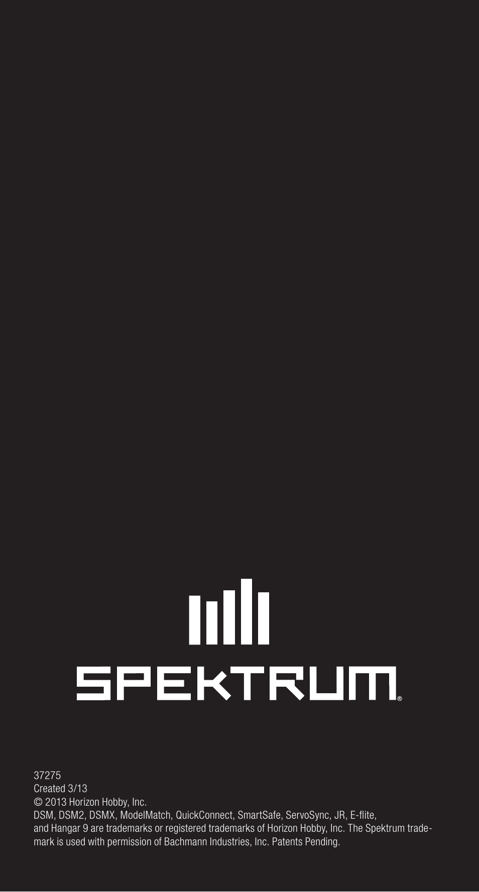 Spektrum SPMAR610C User Manual | Page 17 / 17