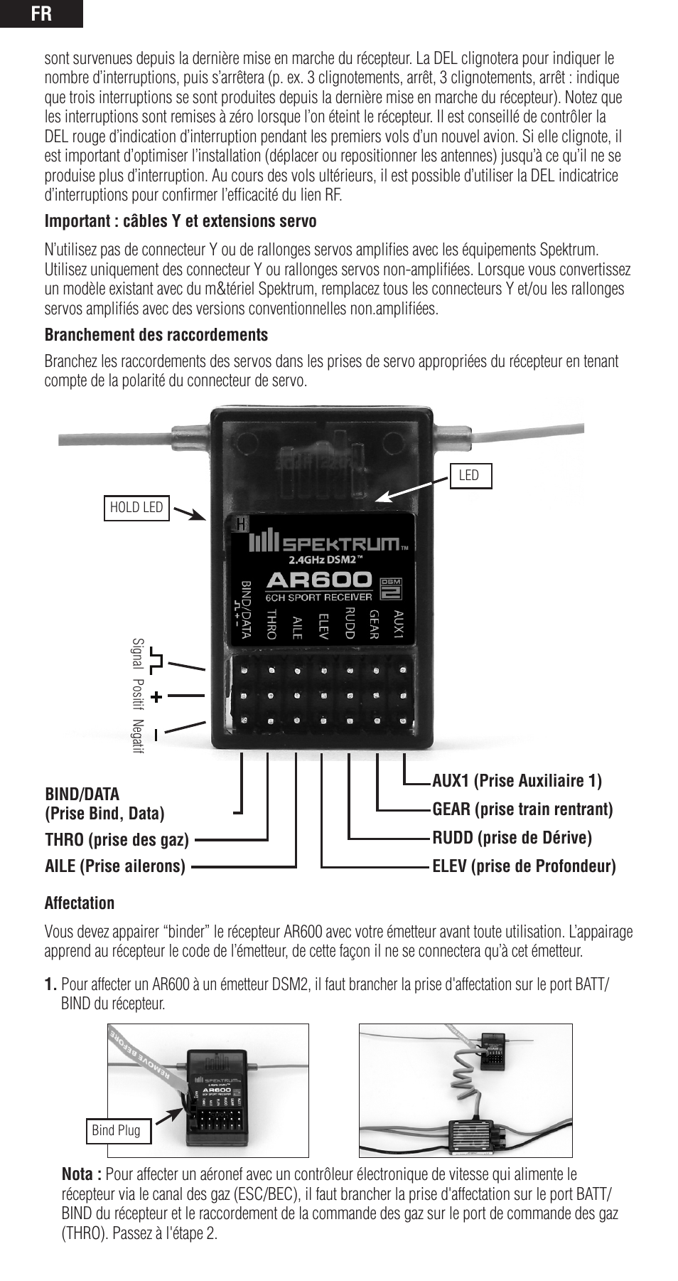 Spektrum SPMAR600 User Manual | Page 26 / 44