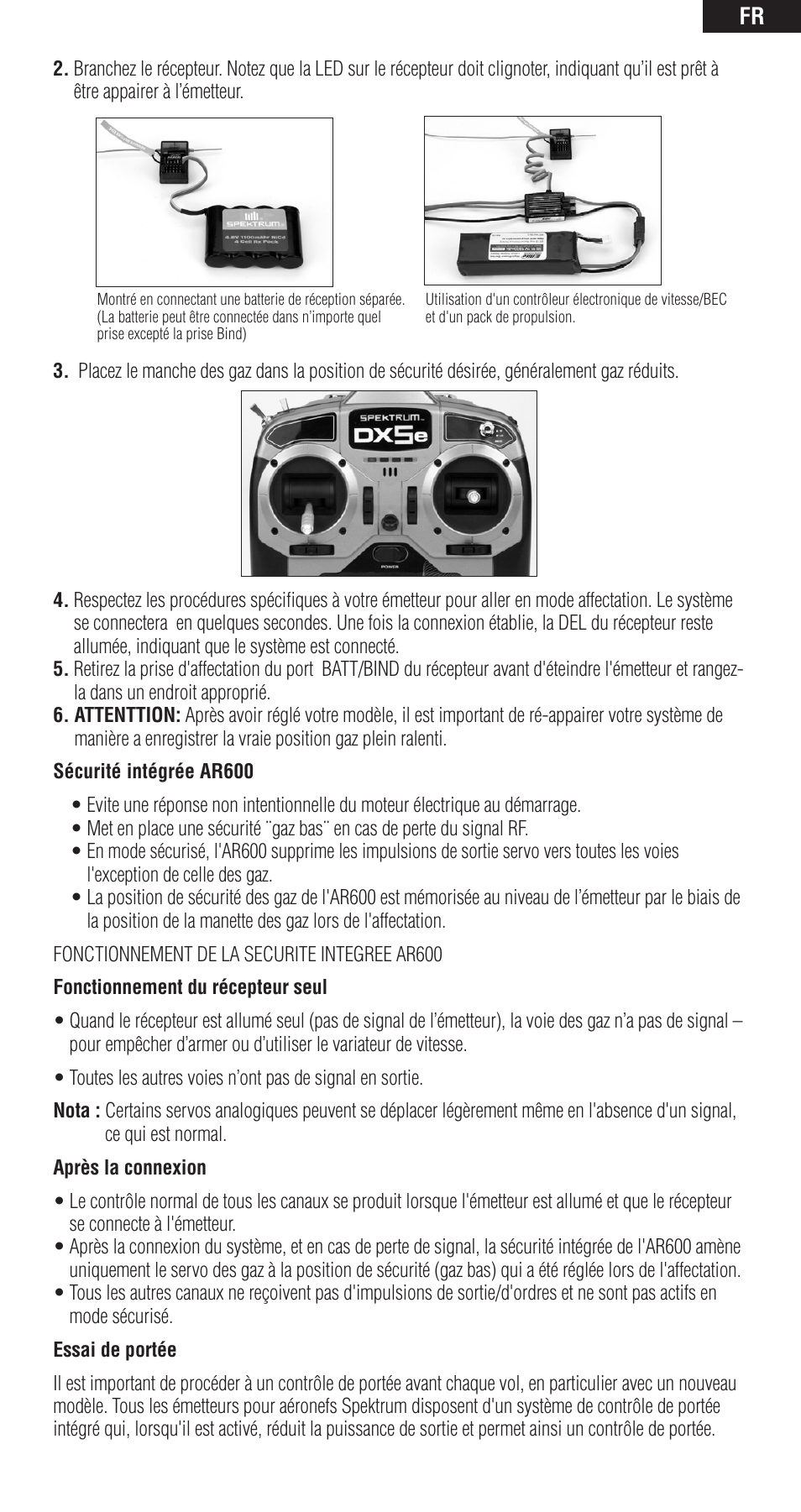 Spektrum SPMAR600 User Manual | Page 27 / 44