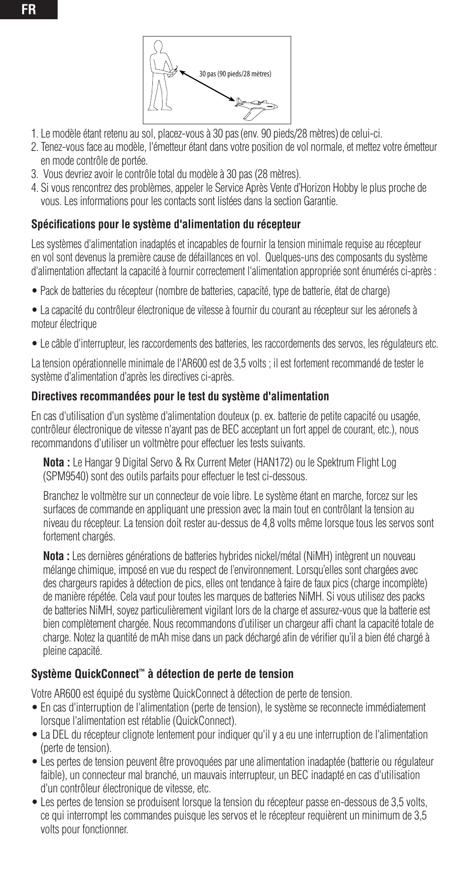 Spektrum SPMAR600 User Manual | Page 28 / 44