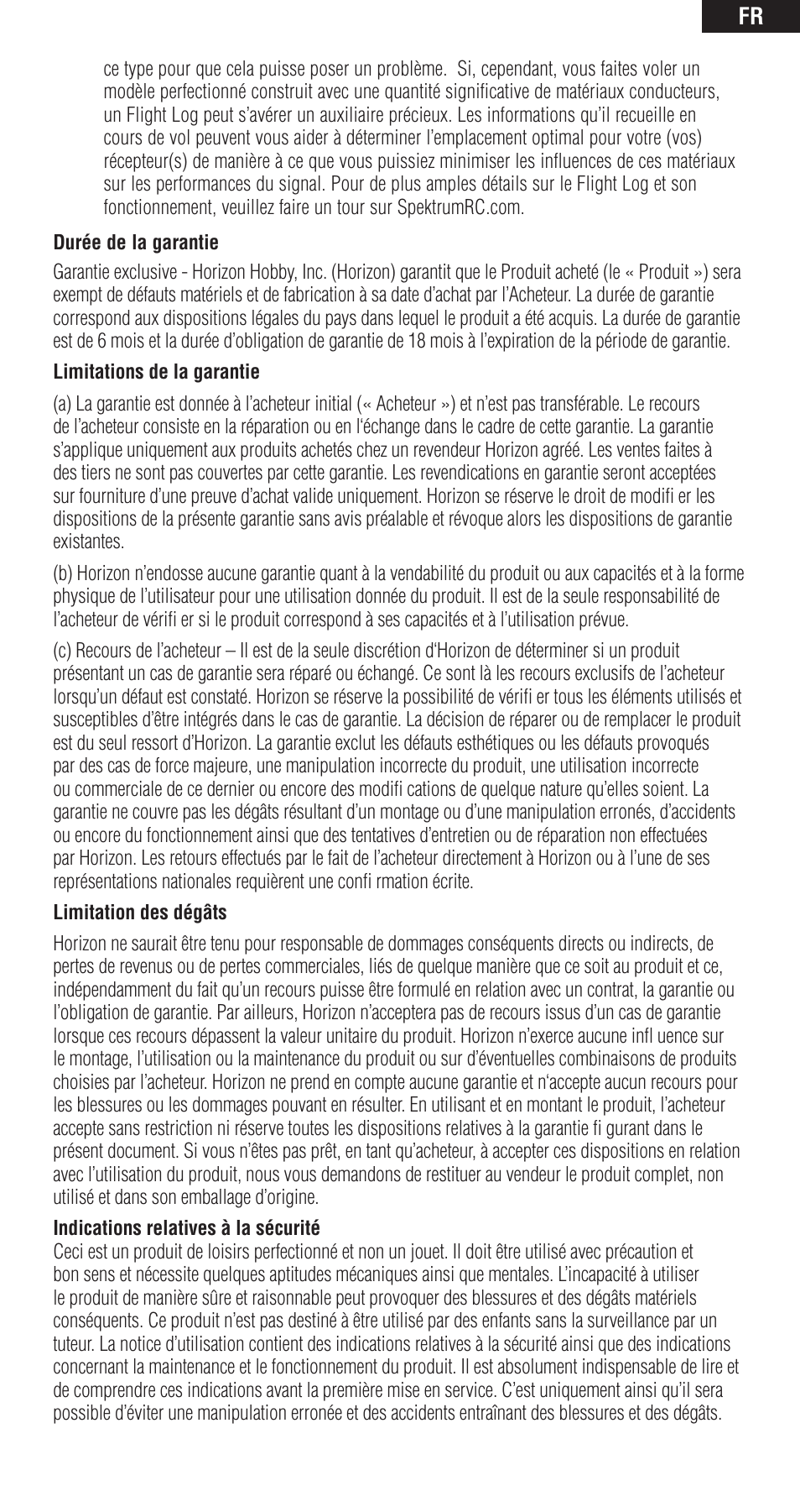 Spektrum SPMAR600 User Manual | Page 31 / 44