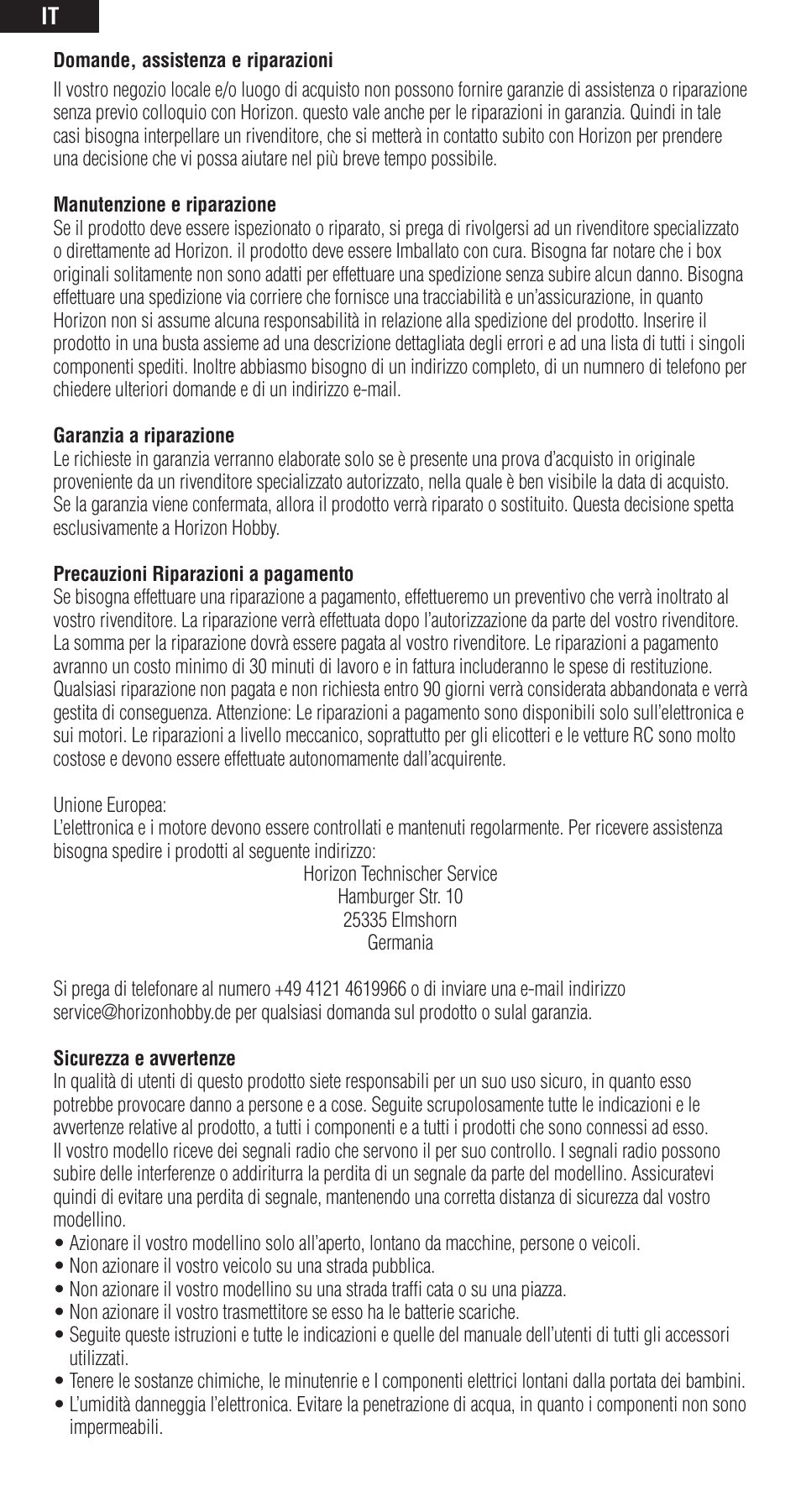 Spektrum SPMAR600 User Manual | Page 42 / 44