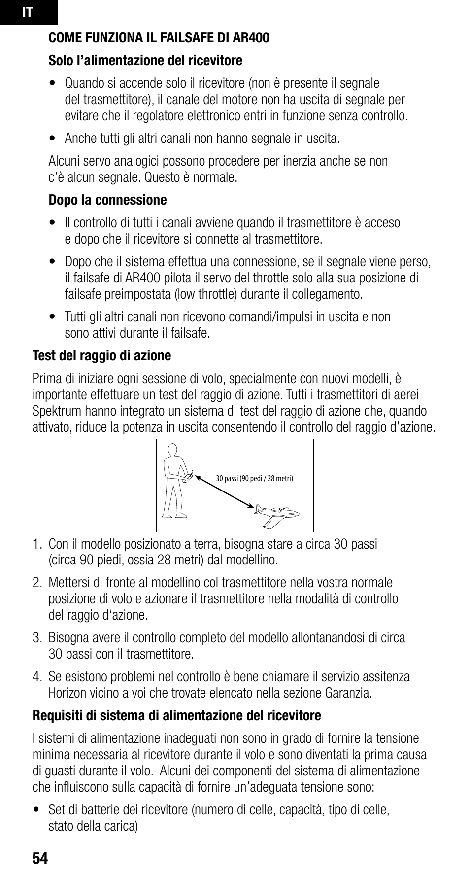 Spektrum SPMAR400 User Manual | Page 54 / 64