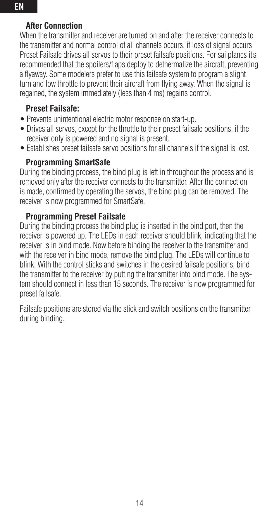 Spektrum SPMAR12120 User Manual | Page 14 / 92
