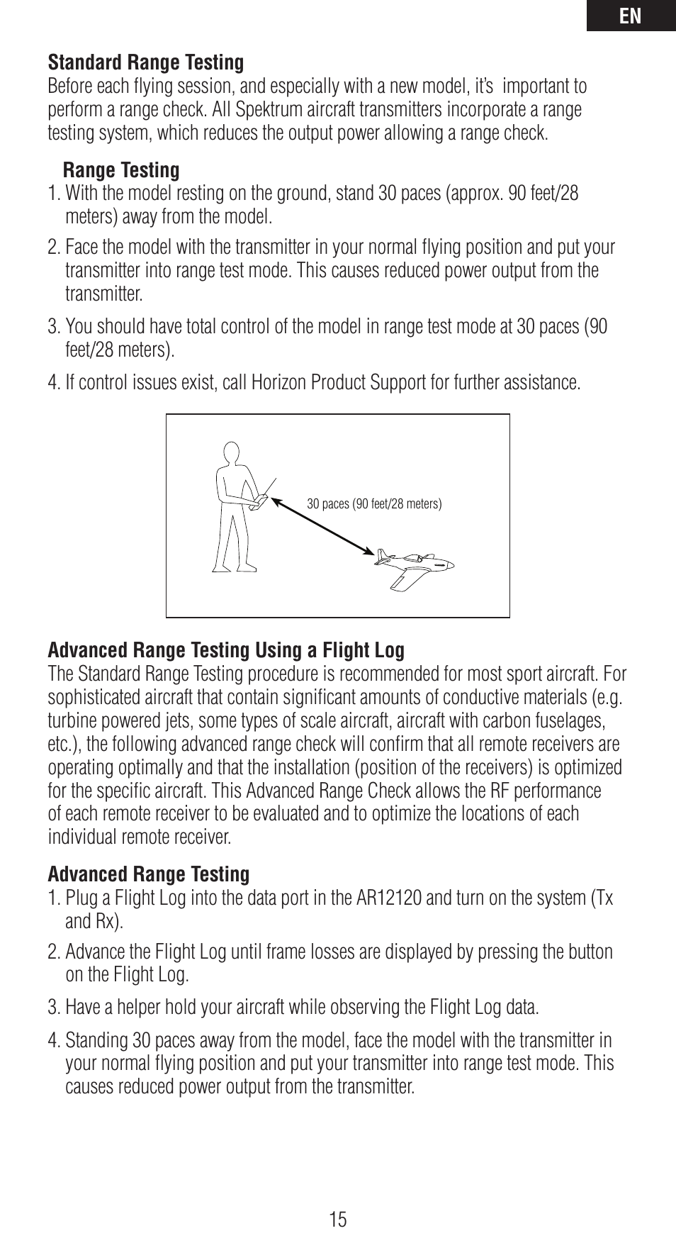 Spektrum SPMAR12120 User Manual | Page 15 / 92