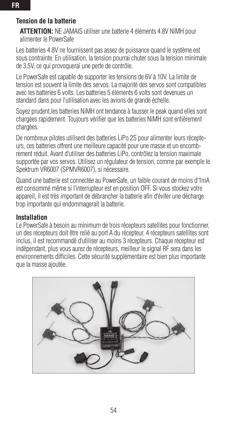 Spektrum SPMAR12120 User Manual | Page 54 / 92
