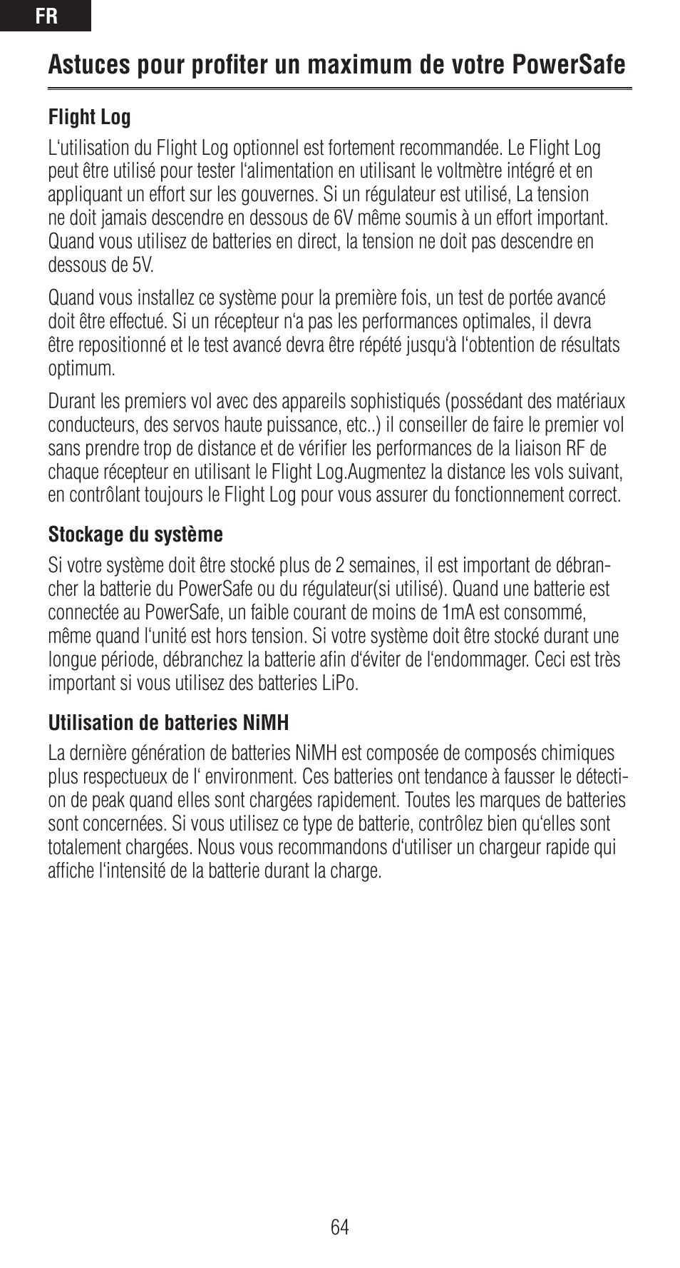 Spektrum SPMAR12120 User Manual | Page 64 / 92
