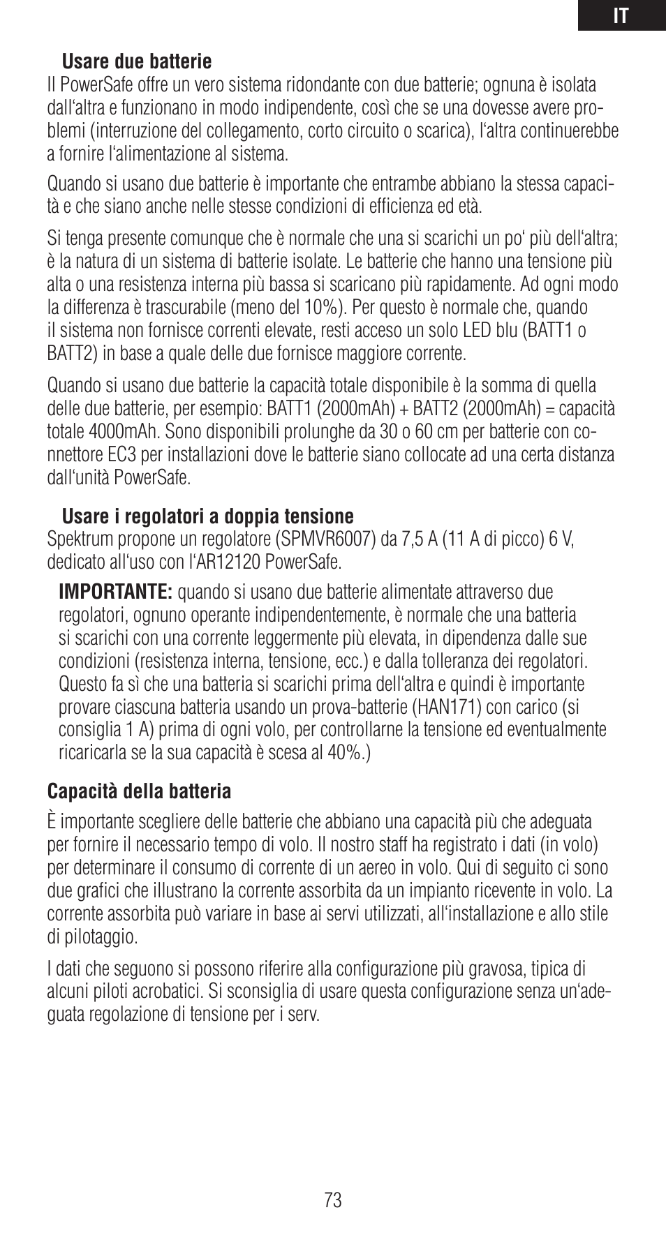 Spektrum SPMAR12120 User Manual | Page 73 / 92