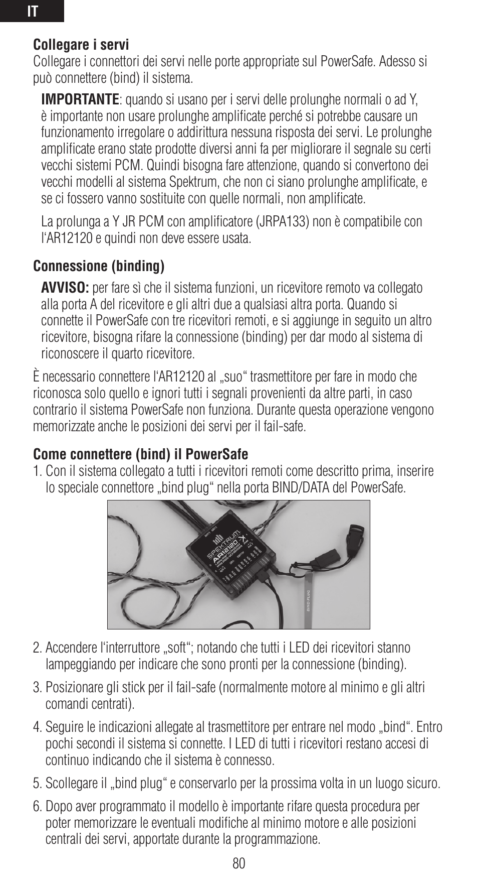 Spektrum SPMAR12120 User Manual | Page 80 / 92