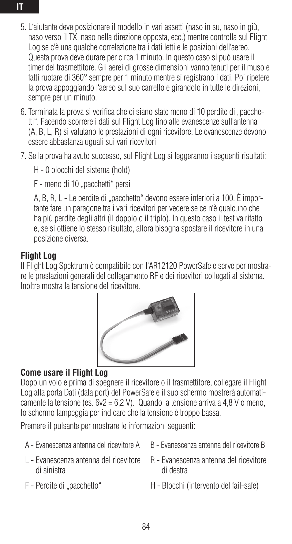 Spektrum SPMAR12120 User Manual | Page 84 / 92