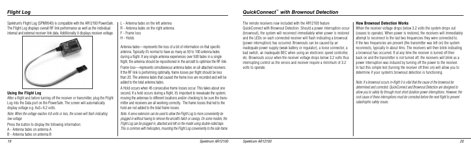 Spektrum SPMAR12100 User Manual | Page 11 / 14