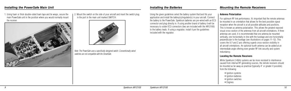 Spektrum SPMAR12100 User Manual | Page 6 / 14