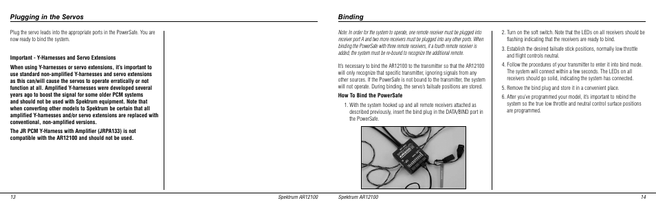 Spektrum SPMAR12100 User Manual | Page 8 / 14
