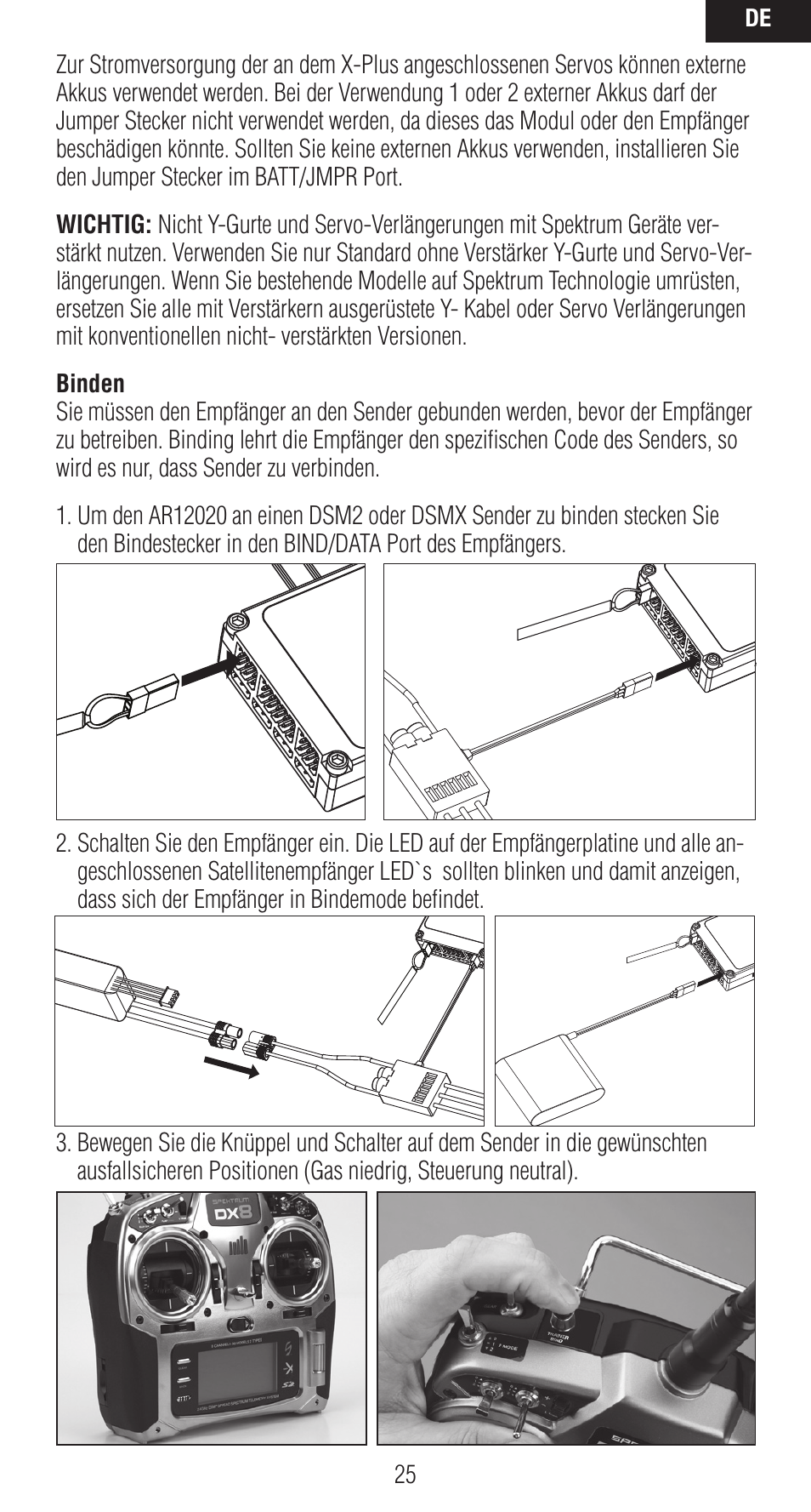 Spektrum SPMAR12020 User Manual | Page 25 / 72