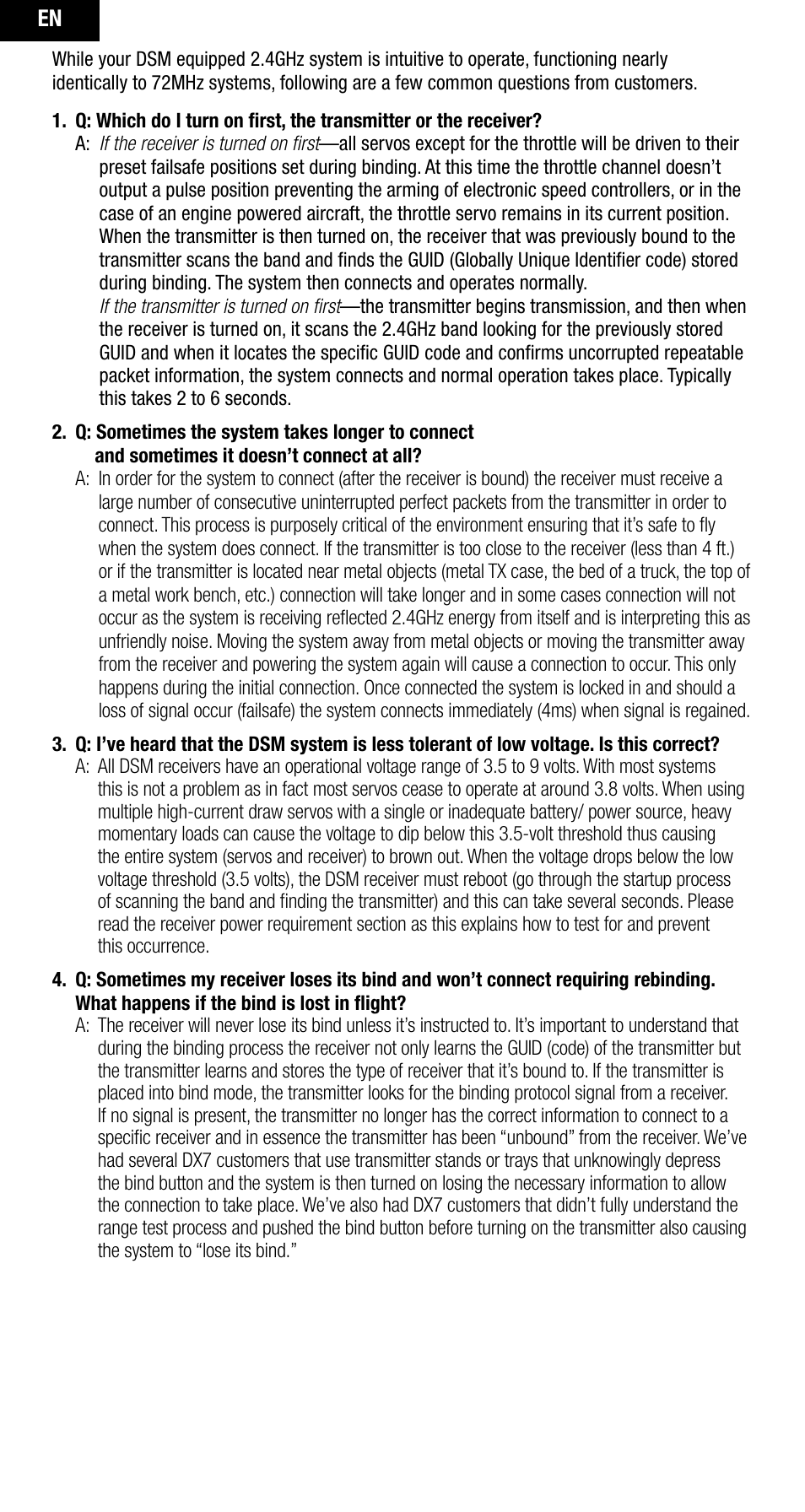Spektrum SPMAR10000 User Manual | Page 12 / 60