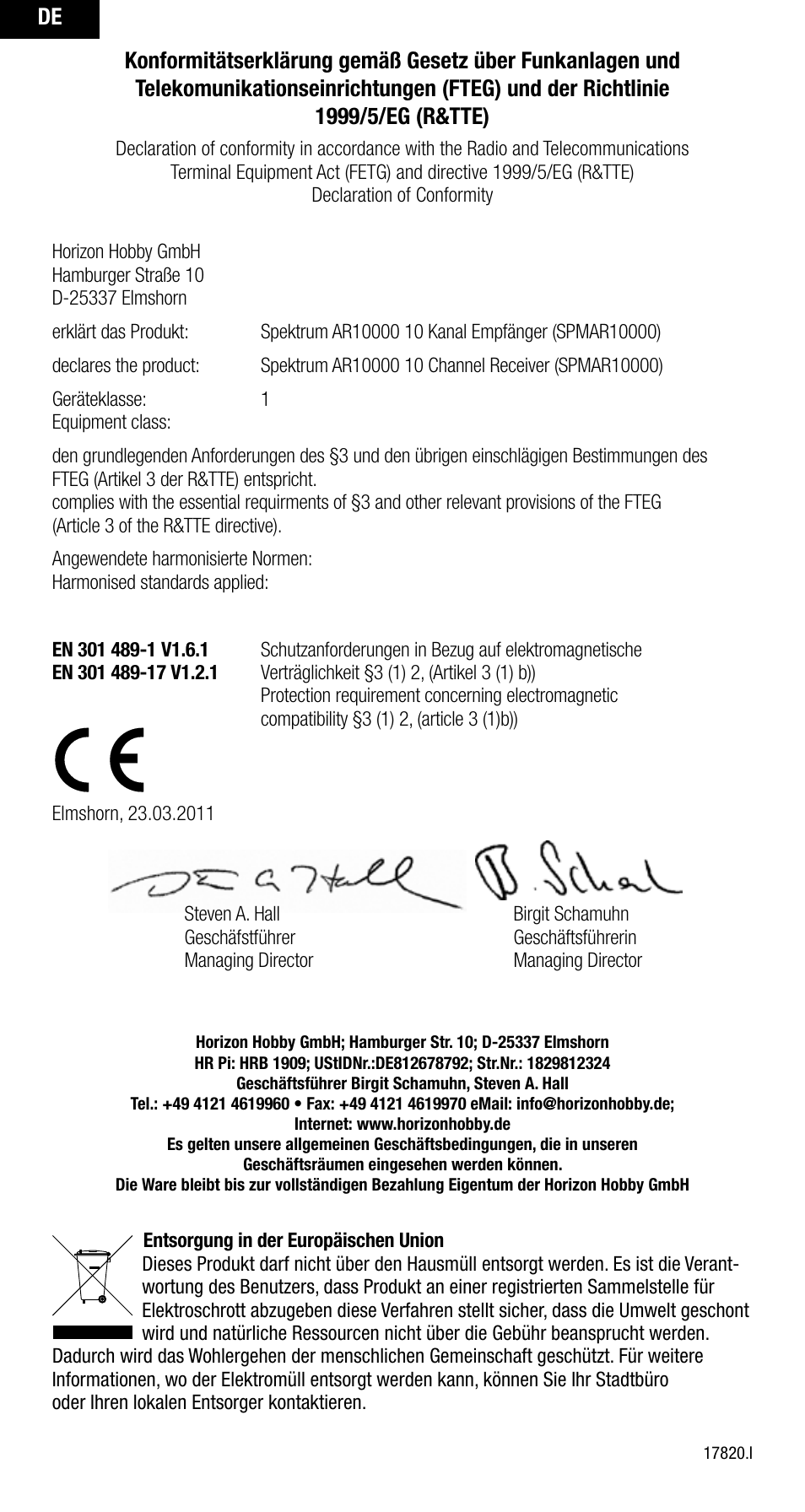 Spektrum SPMAR10000 User Manual | Page 30 / 60