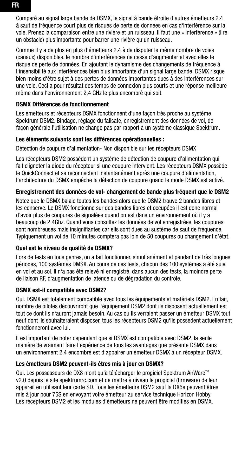 Spektrum SPMAR10000 User Manual | Page 32 / 60