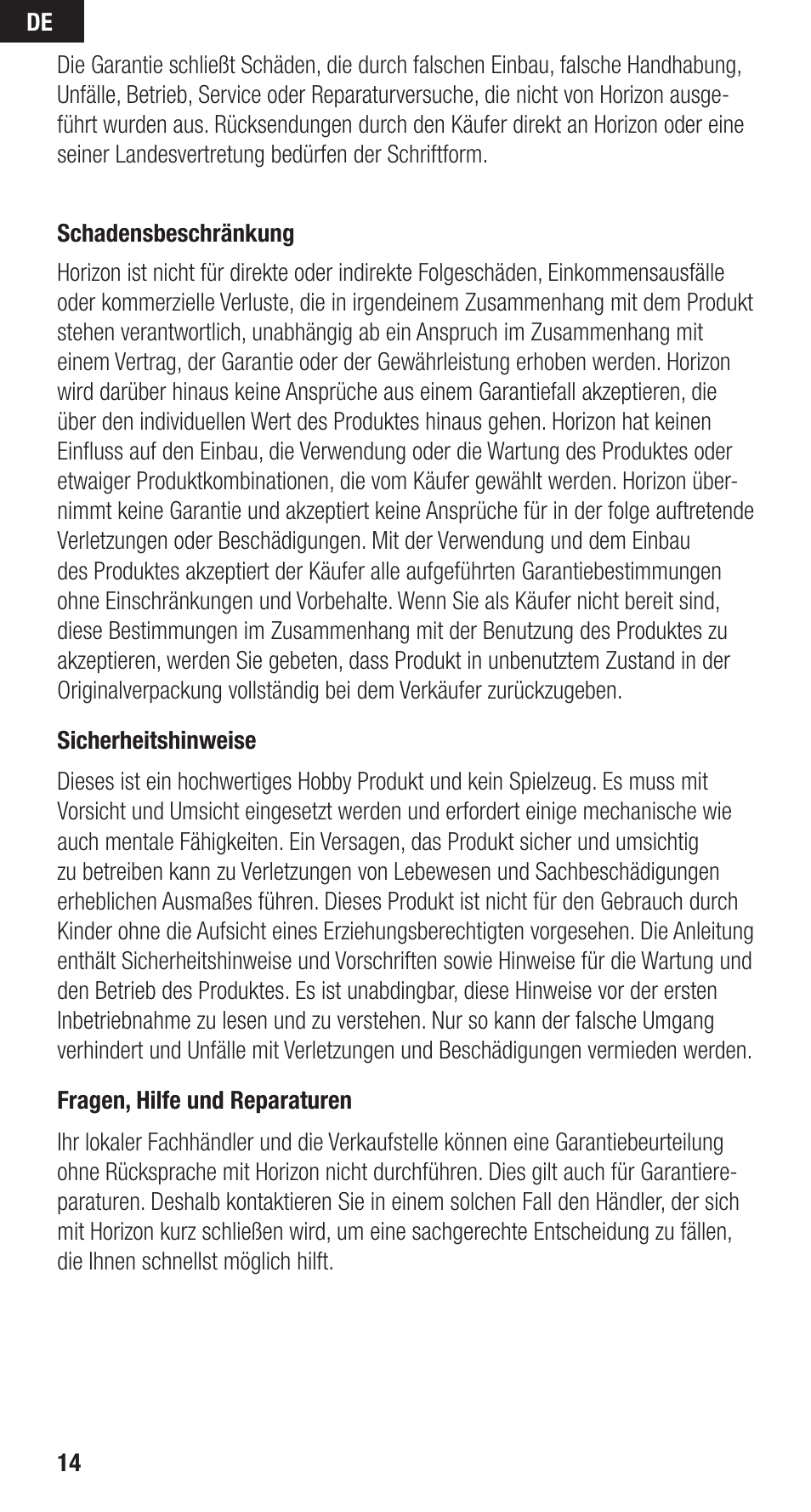 Spektrum SPMA9590 User Manual | Page 14 / 32