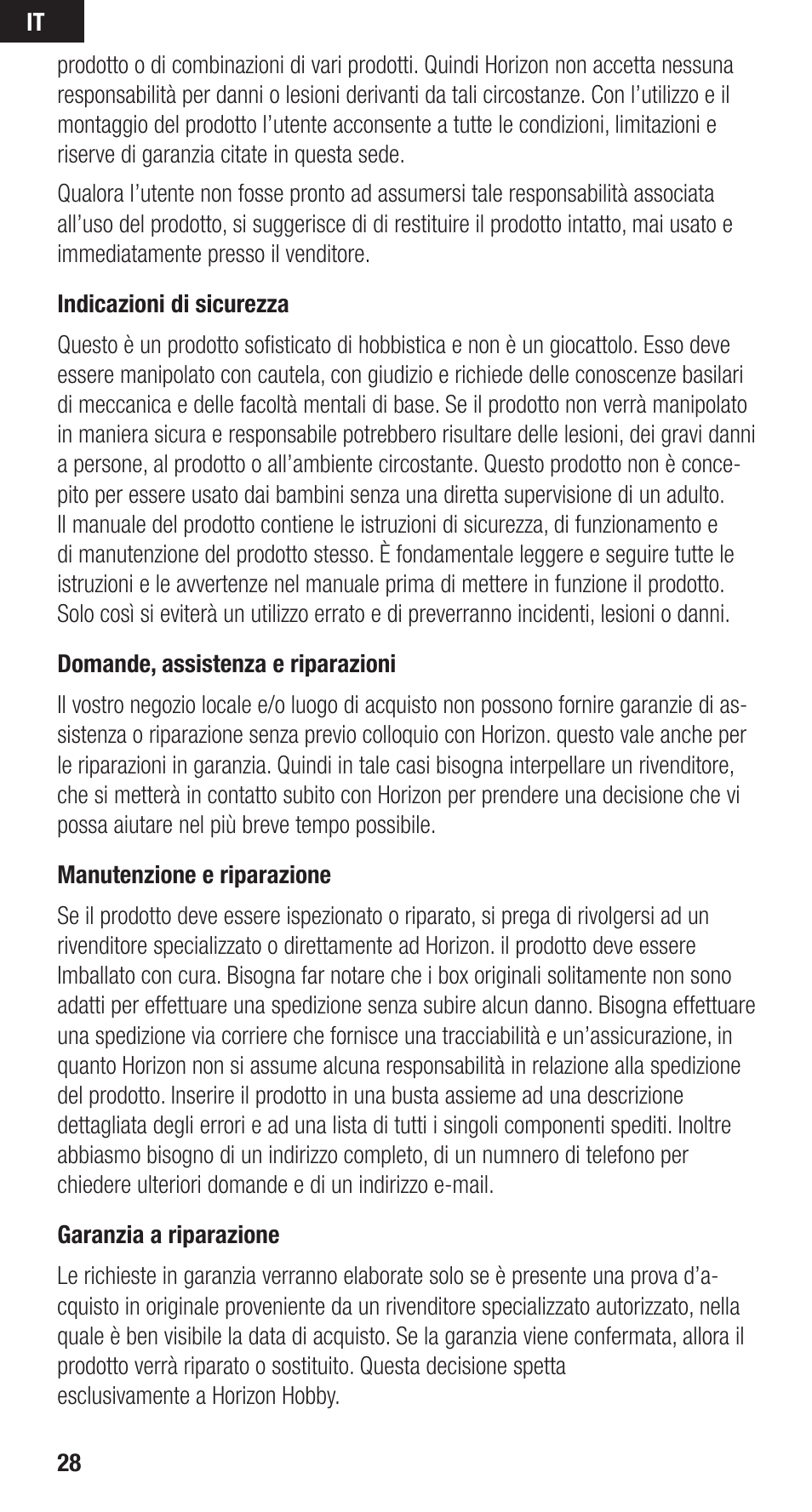 Spektrum SPMA9590 User Manual | Page 28 / 32