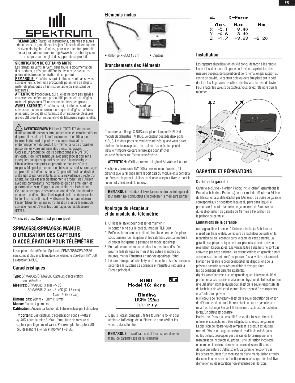 Spektrum SPMA9585 User Manual | Page 5 / 8