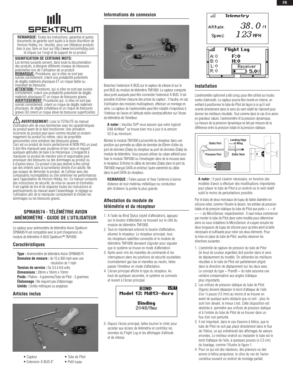 Spektrum SPMA9574 User Manual | Page 5 / 8