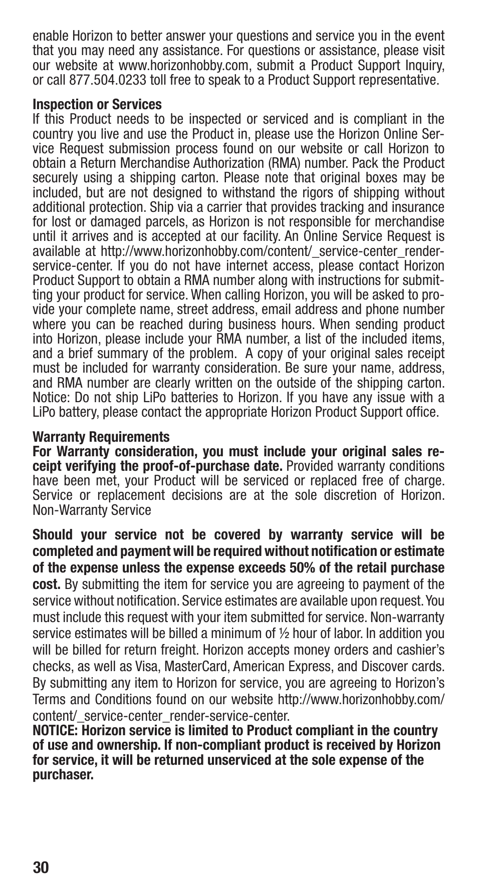 Spektrum SPMA3010 User Manual | Page 30 / 39