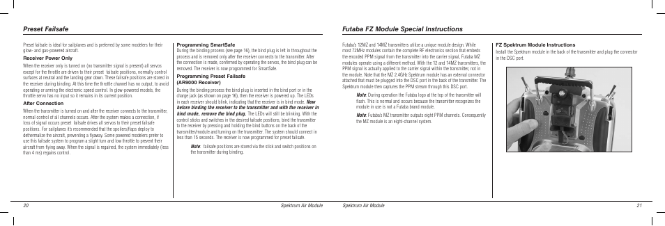 Spektrum SPMMSJR720 User Manual | Page 11 / 17
