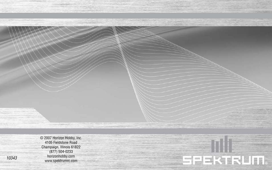 Spektrum SPMMSJR9 User Manual | Page 32 / 32
