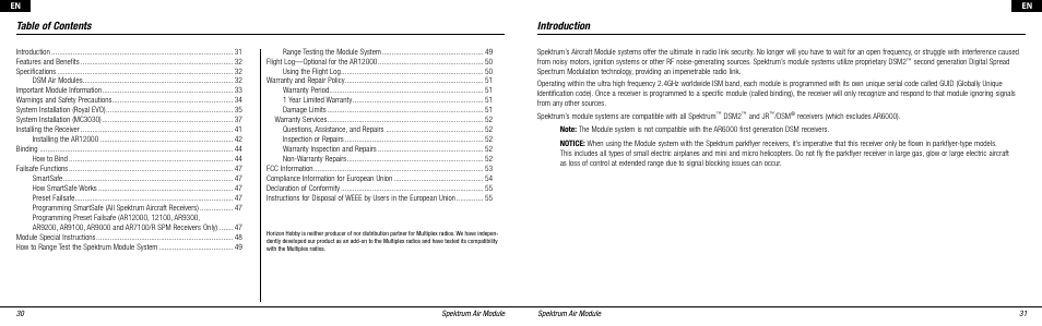 Spektrum SPMMS3132 User Manual | Page 3 / 16