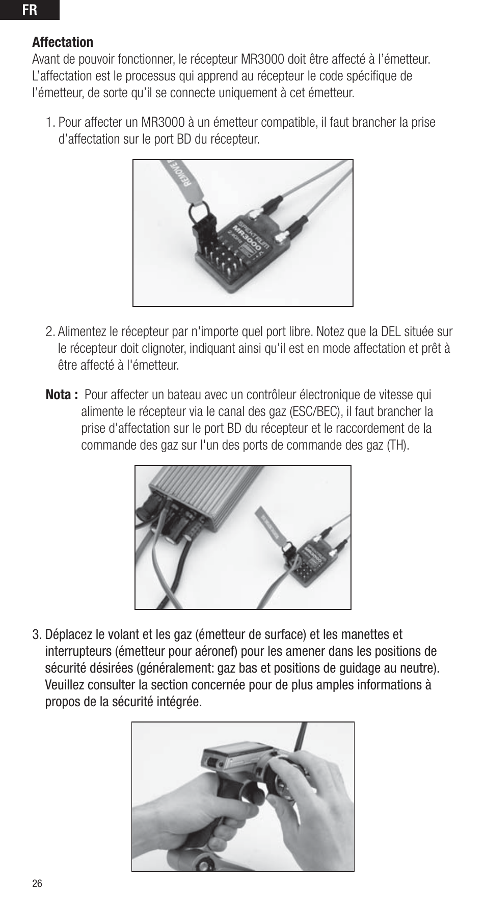 Spektrum SPMMR3000 User Manual | Page 26 / 44