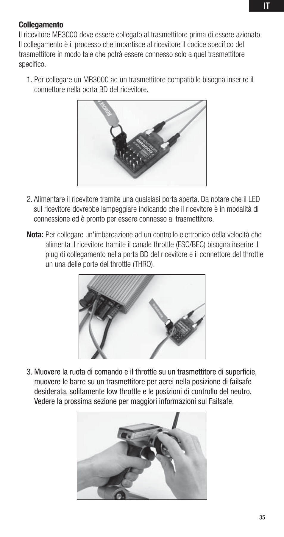 Spektrum SPMMR3000 User Manual | Page 35 / 44