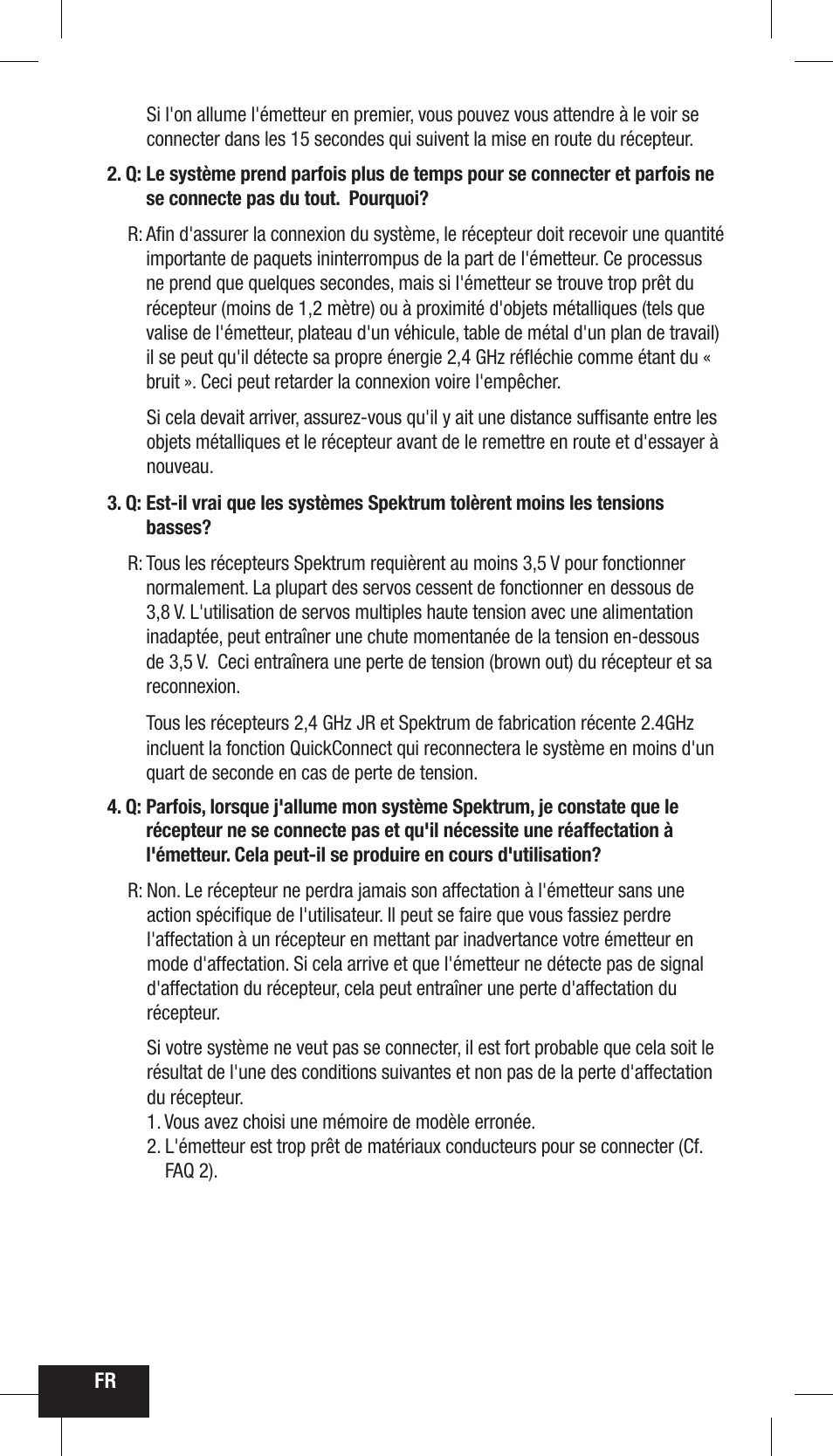 Spektrum SPMMR200 User Manual | Page 28 / 48