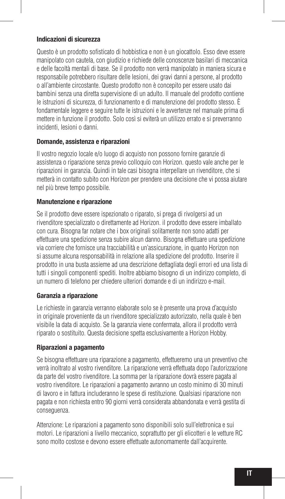 Spektrum SPMMR200 User Manual | Page 43 / 48