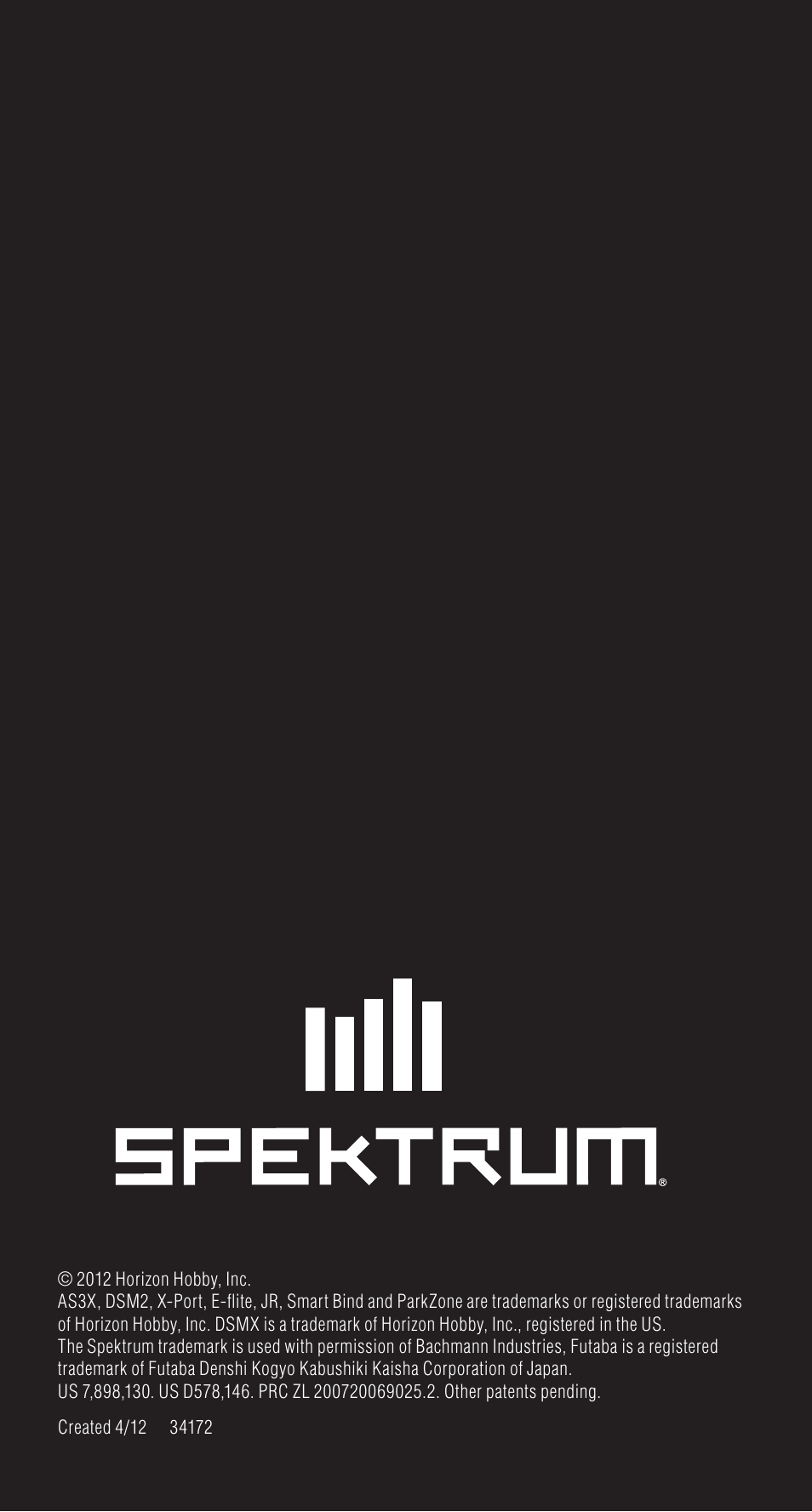Spektrum SPMAS6410NBL User Manual | Page 16 / 16