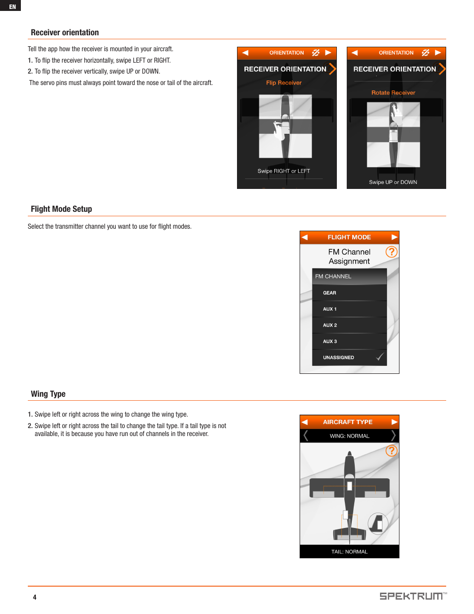 Spektrum SPMAR6335 AS3X_Programmer User Manual | Page 4 / 10
