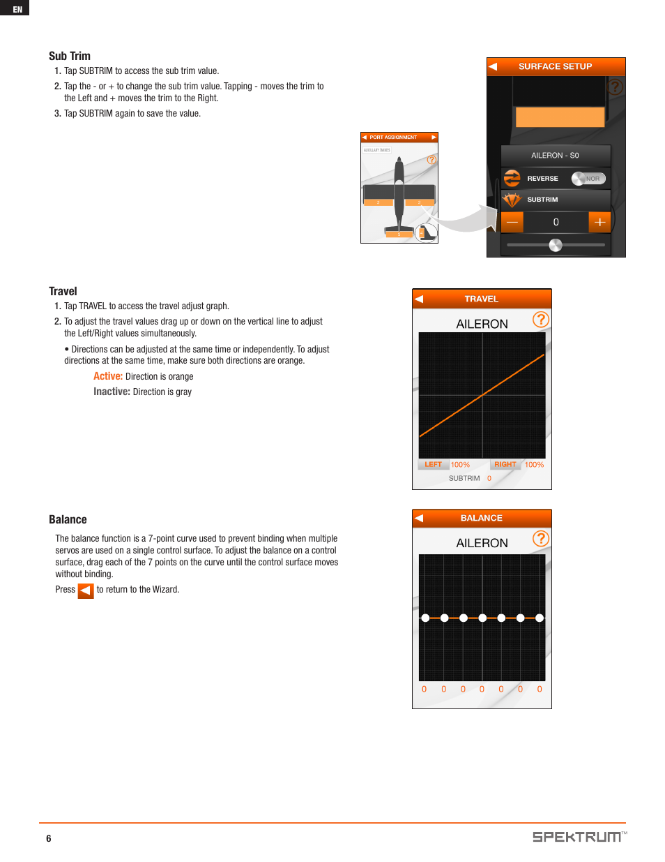 Spektrum SPMAR6335 AS3X_Programmer User Manual | Page 6 / 10