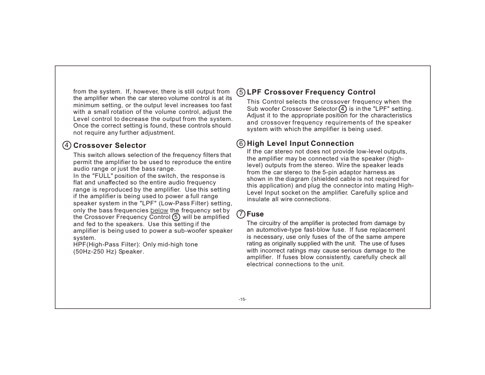 Audiovox AXT-500 User Manual | Page 15 / 17